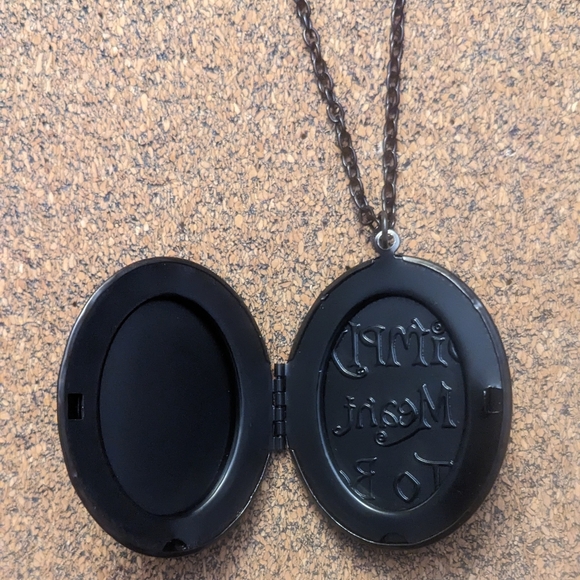 The Nightmare Before Christmas Jack And Sally 3D Oval Locket Necklace - Picture 5 of 5